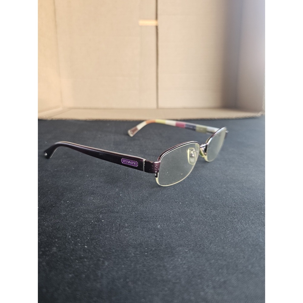 Coach HC 5004 Bettie Eyeglasses Purple 53-16-135 Women's Frames Only Used